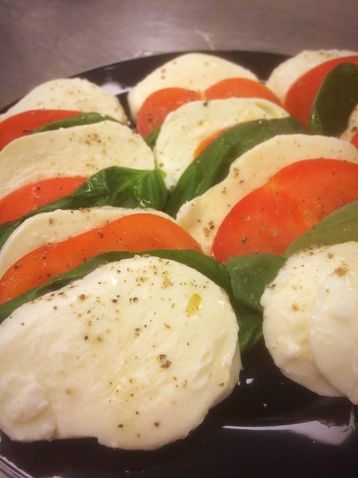 Tomaat-basilicum-mozzarella
